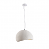 Dekoracyjna nowoczesna biała lampa wisząca designerski styl STONE DN426-400